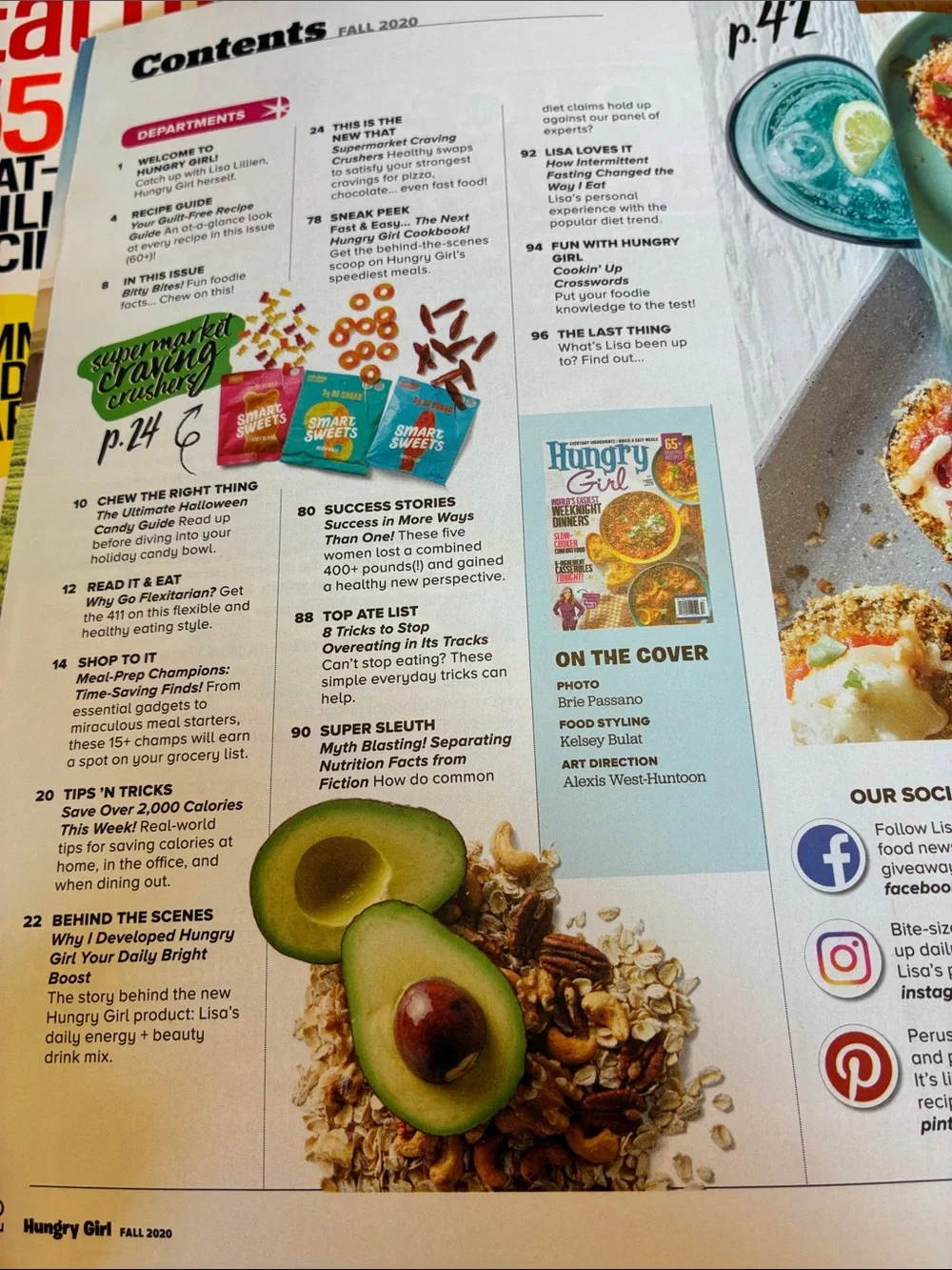 Lot of 2 healthy cooking recipe magazines